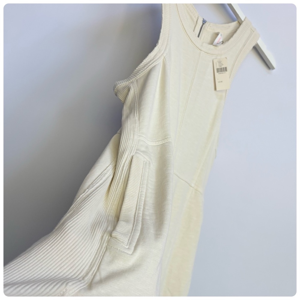 NWT Anthropologie Daily Practice Horizon Wide-Leg Knit Jumpsuit , size M/L - Picture 17 of 17